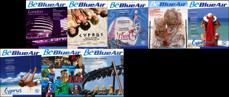be blue air magazin - brand and layout made for media 10 - blue air